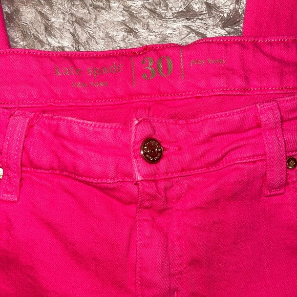Hot Pink Kate Spade Play Hooky Jeans! - Picture 3 of 6